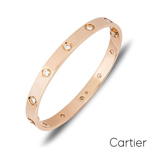 rose gold cartier love bracelet replica|cartier love bracelet gold plated.